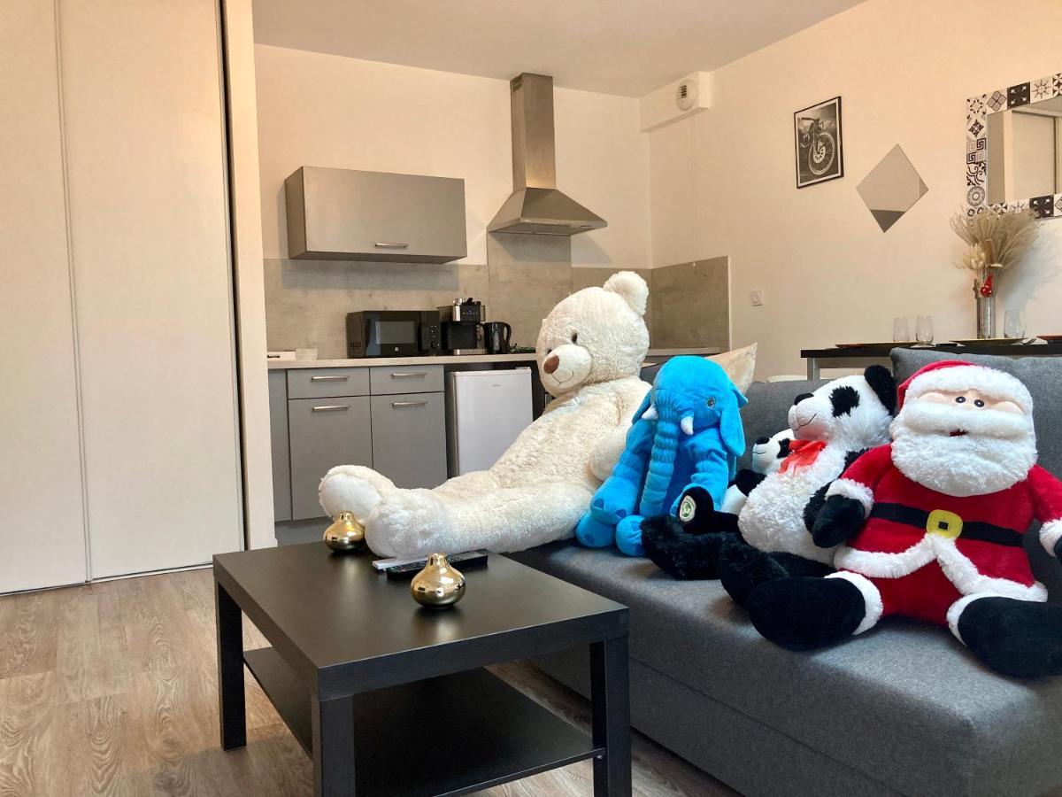 Le Jack' N Klo, Acces Terrasse De L'Etablissement Appartement Rives  Buitenkant foto