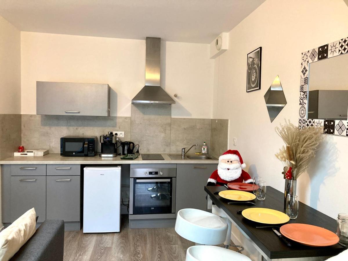 Le Jack' N Klo, Acces Terrasse De L'Etablissement Appartement Rives  Buitenkant foto